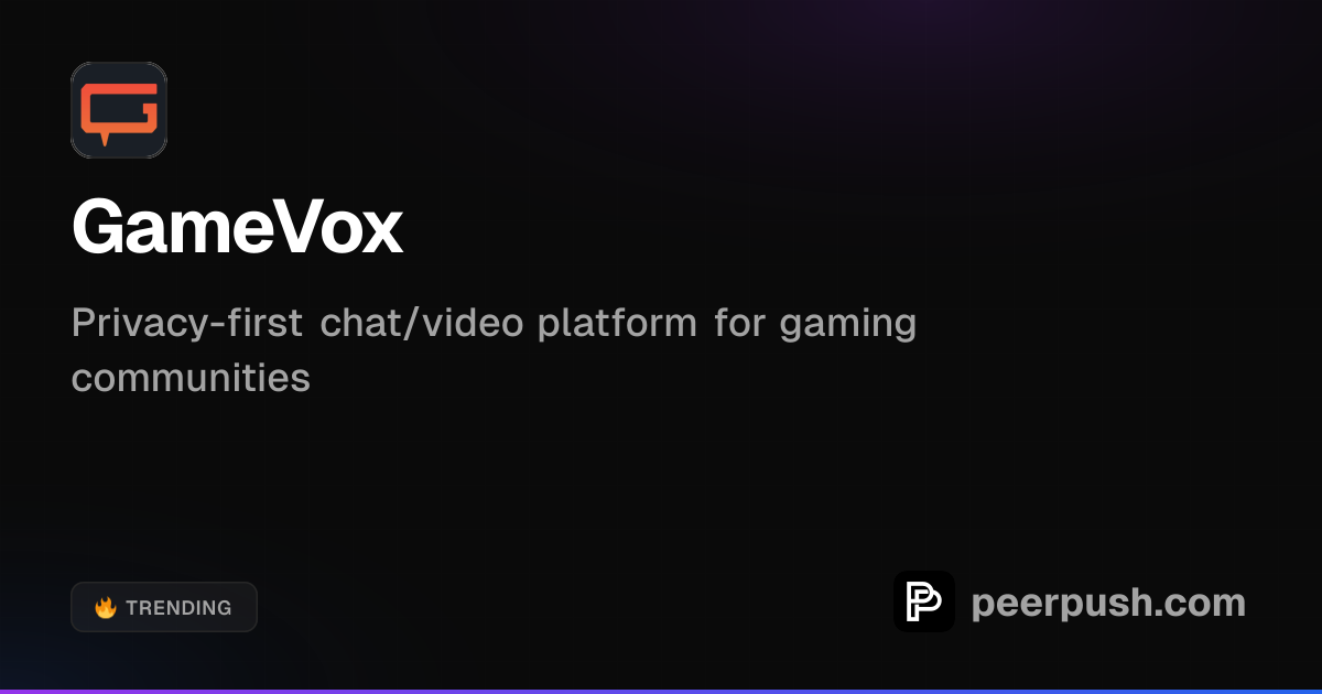 GameVox | PeerPush