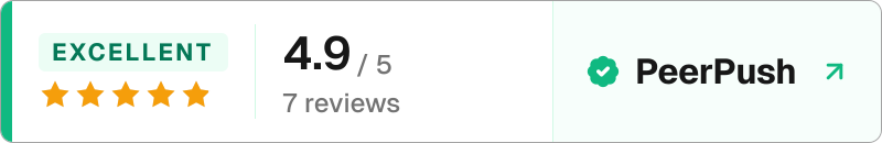 Jack's SEO MCP rating on PeerPush