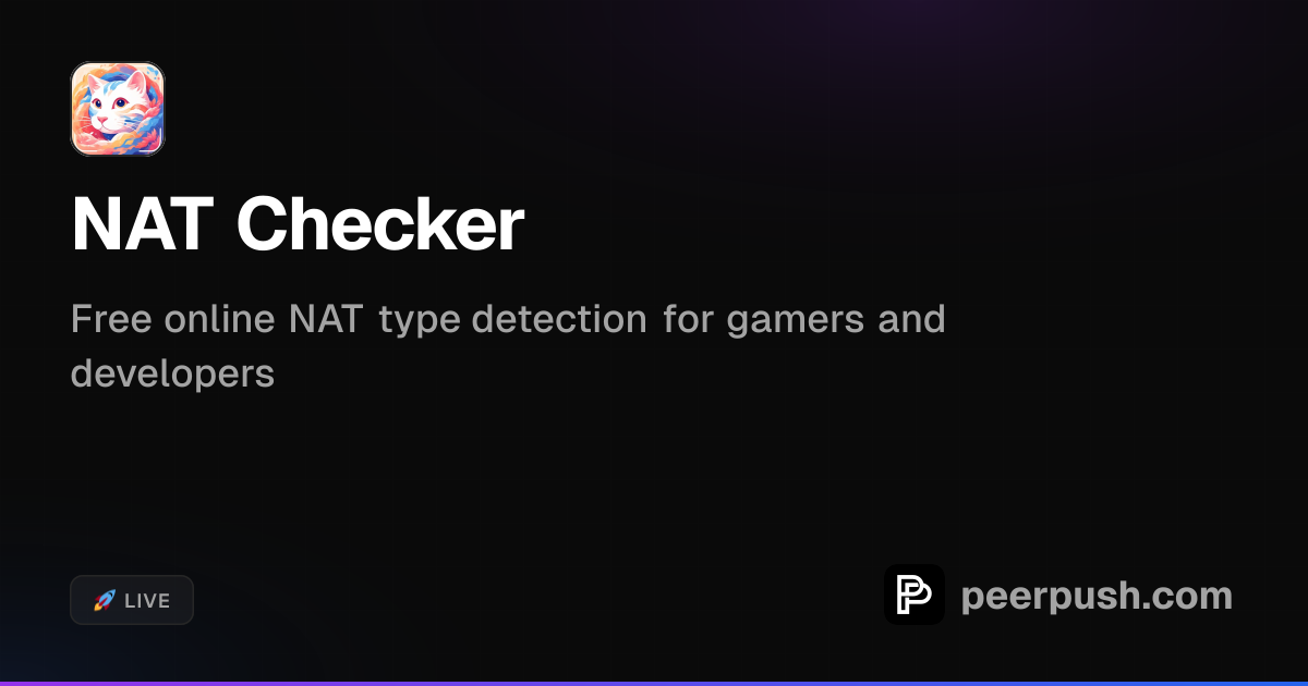 NAT Checker | PeerPush
