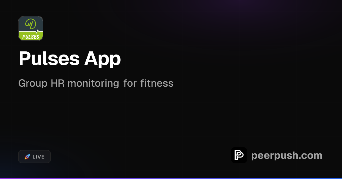 Pulses App | PeerPush