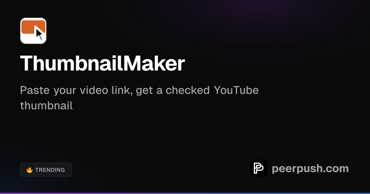 ThumbnailMaker - 5.0/5 from 13 Reviews