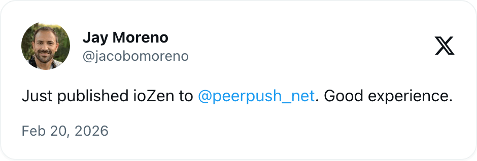 Testimonial from @jacobomoreno